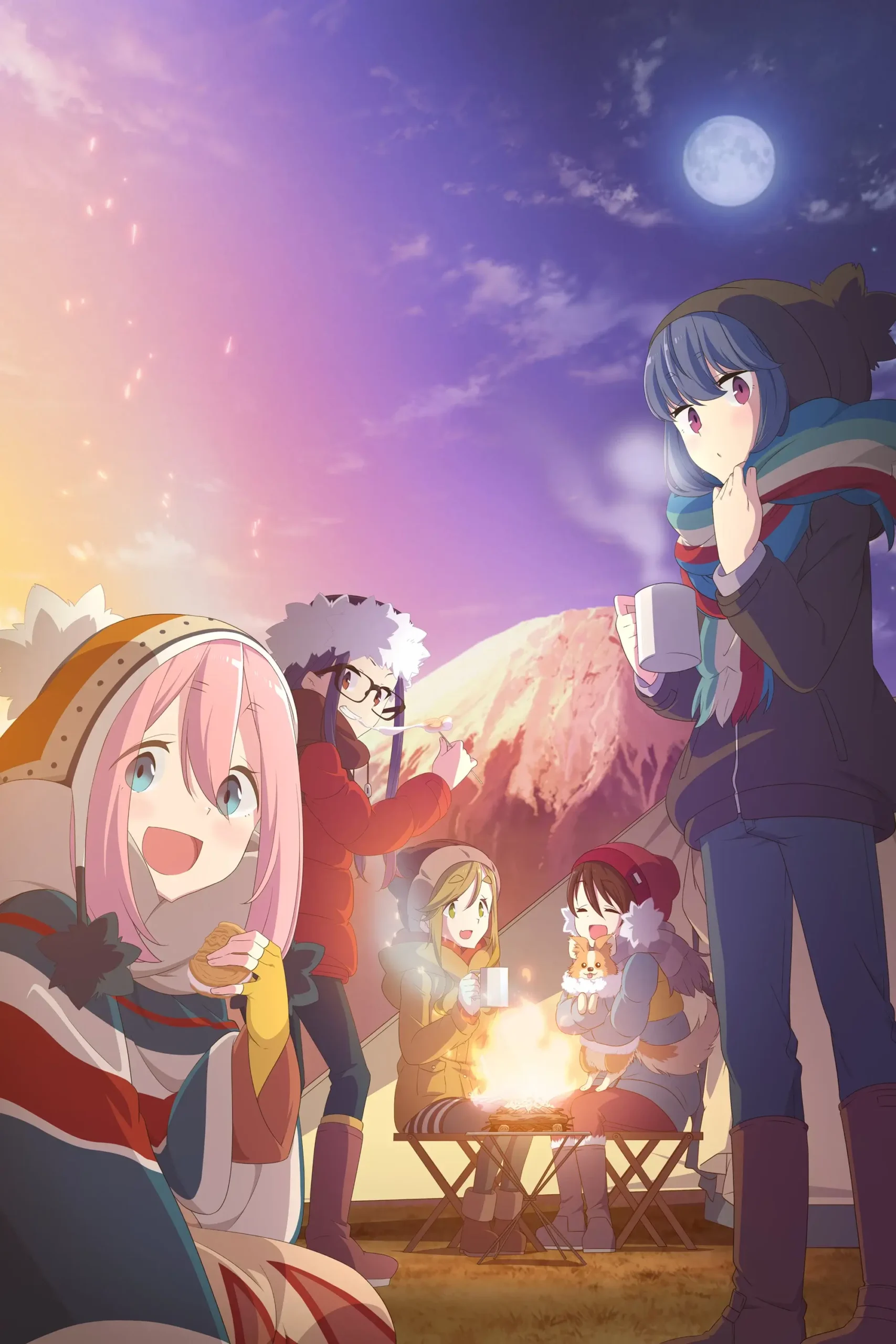 اردوگاه آرام دلنواز (Yuru Camp)
