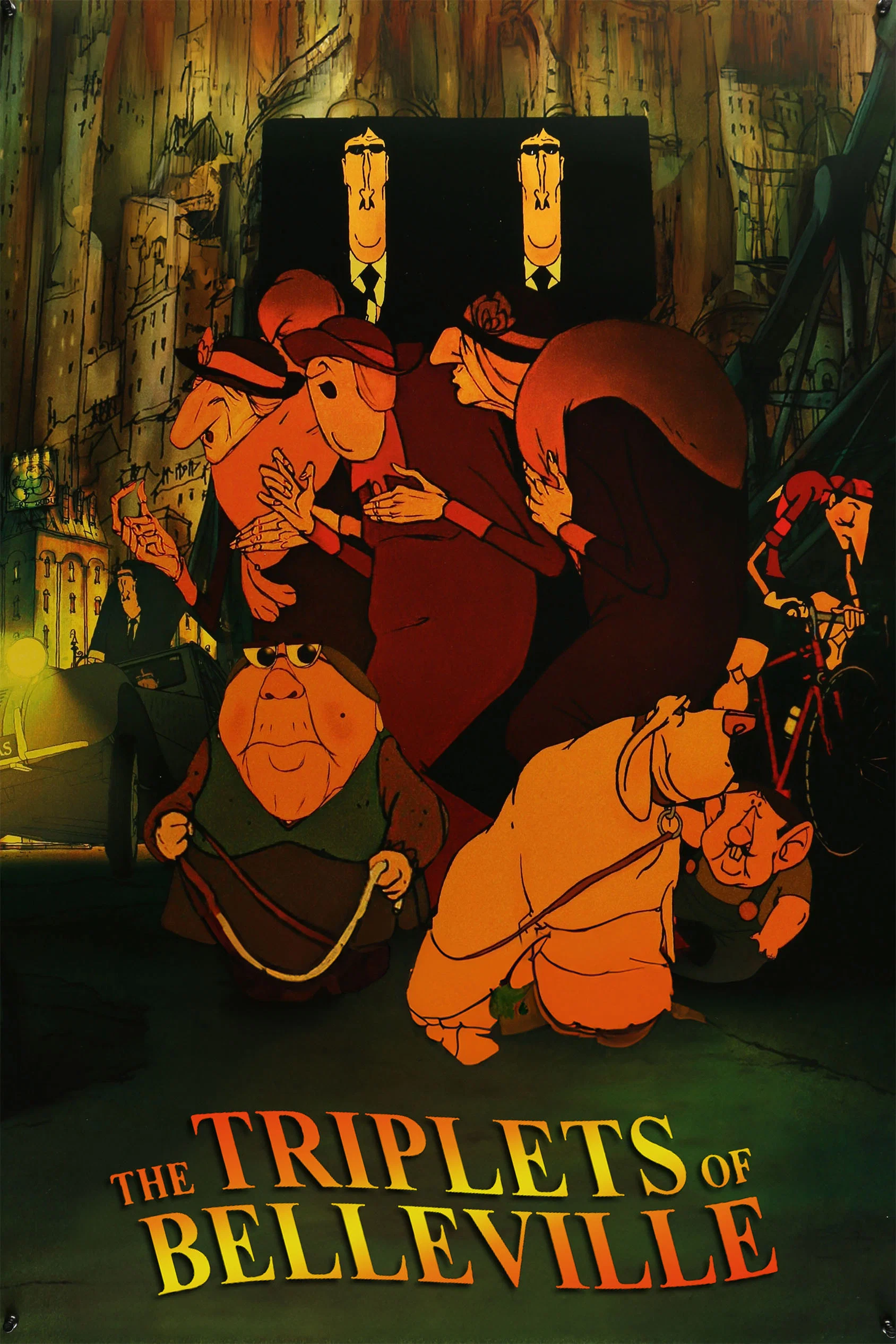 سه قلوهای بلویل (The Triplets of Belleville)