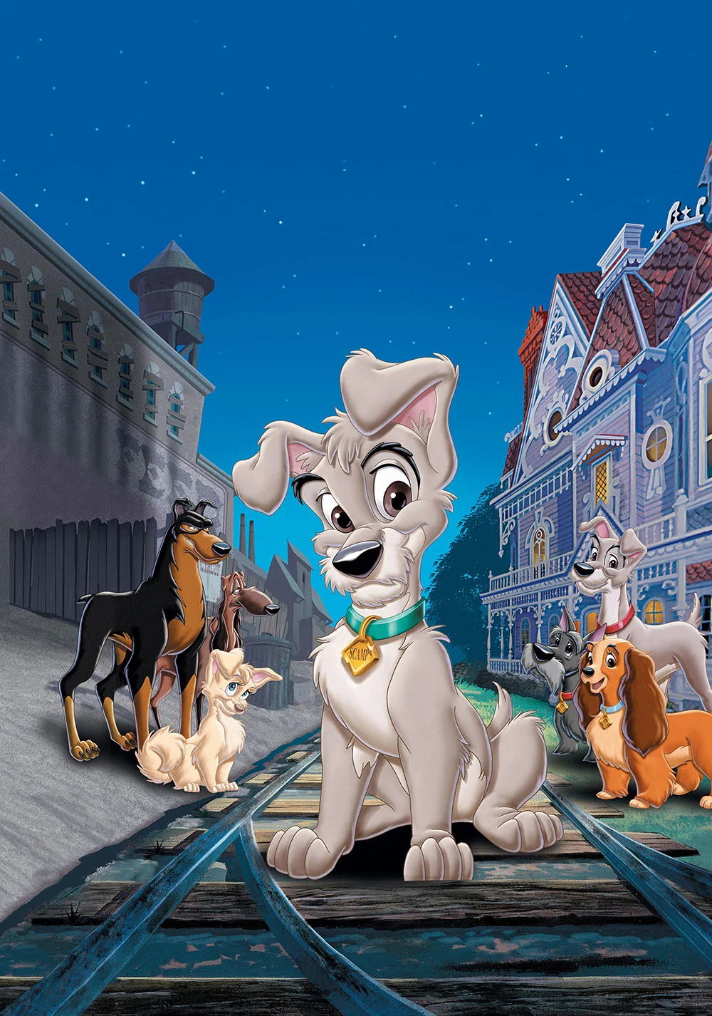 بانو و ولگرد ۲: ماجراجویی اسکمپ (Lady and the Tramp II: Scamp’s Adventure)