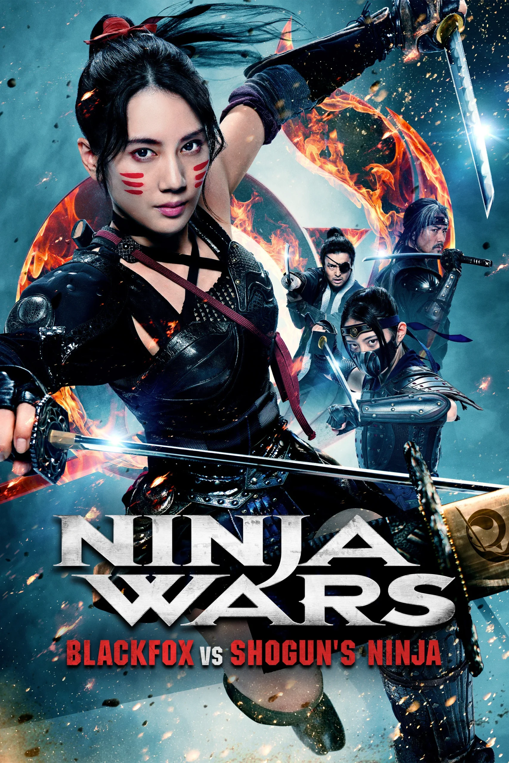 نبرد نیجاها بلک فاکس در برابر نینجاهای شوگون (Ninja Wars Blackfox Vs Shoguns Ninja)