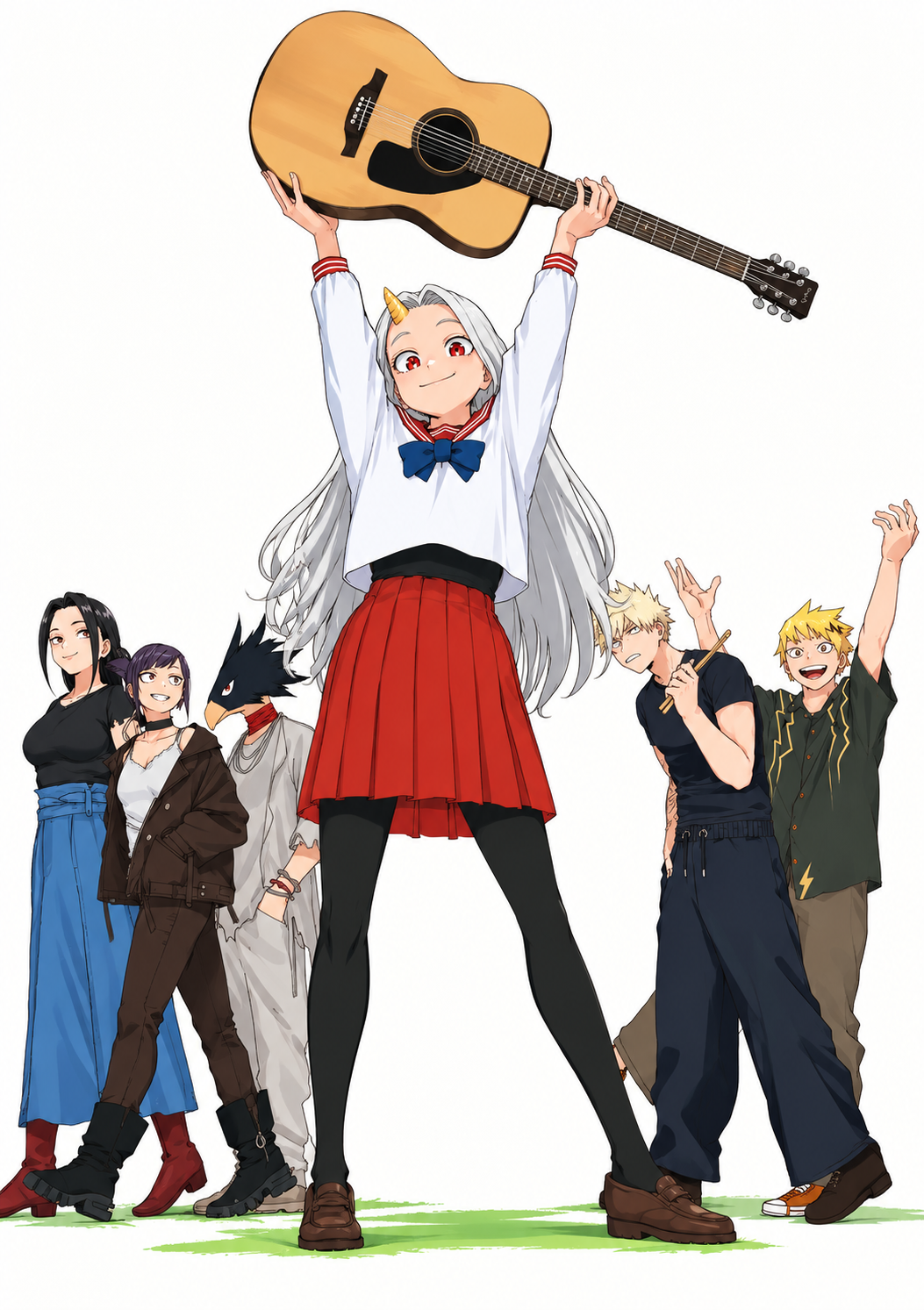 مدرسه قهرمانانه من هم یک قهرمان هستم (My Hero Academia I am a Hero Too)