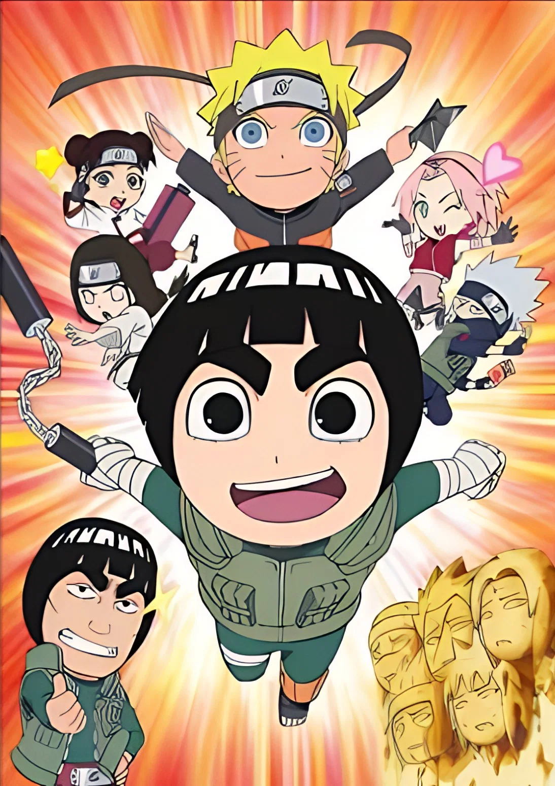 اسپین آف ناروتو راک لی و رفقای نینجایش (Naruto Rock Lee & His Ninja Pals)