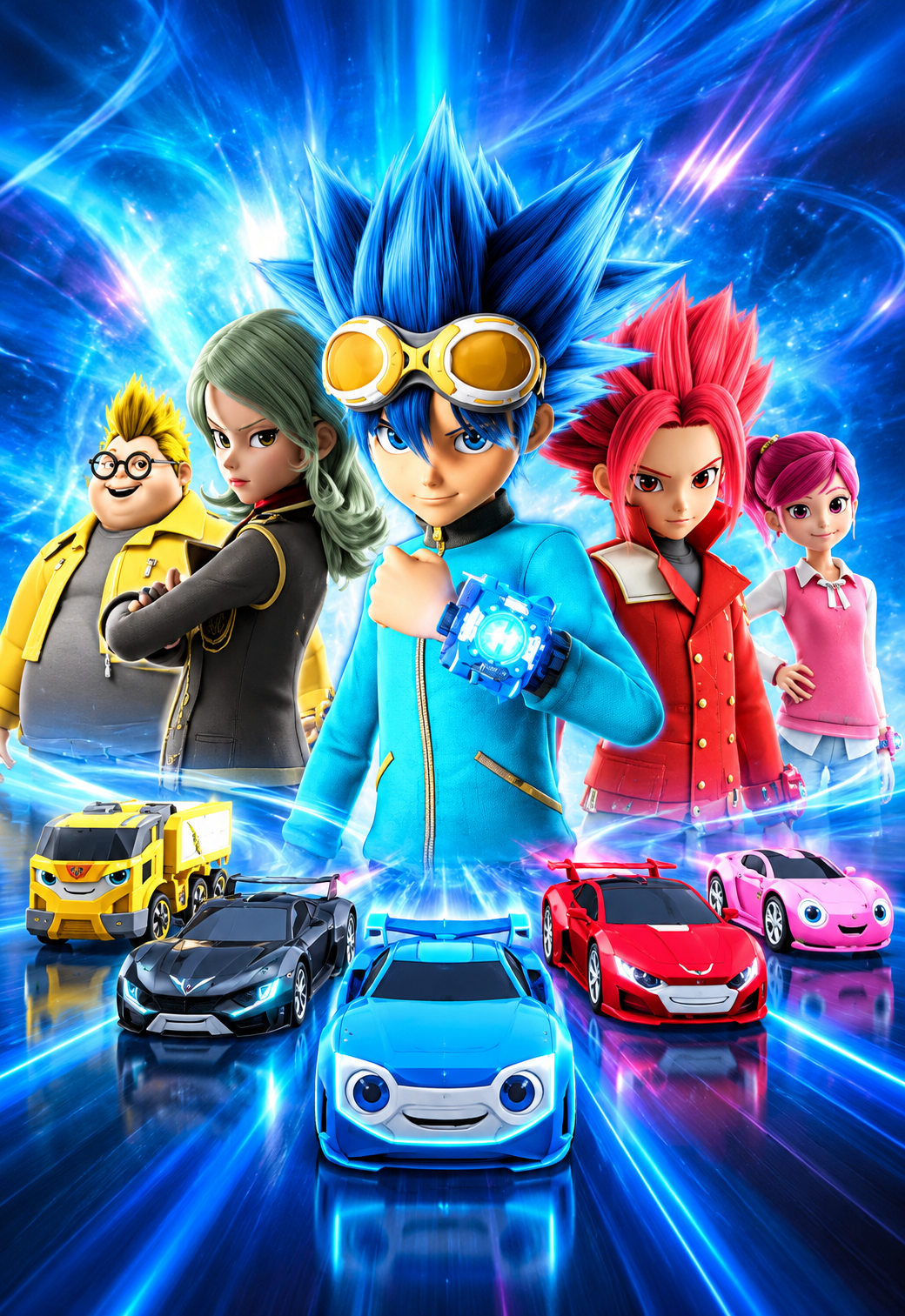 ماشین های نگهبان نبرد قدرت (Power Battle Watch Car)