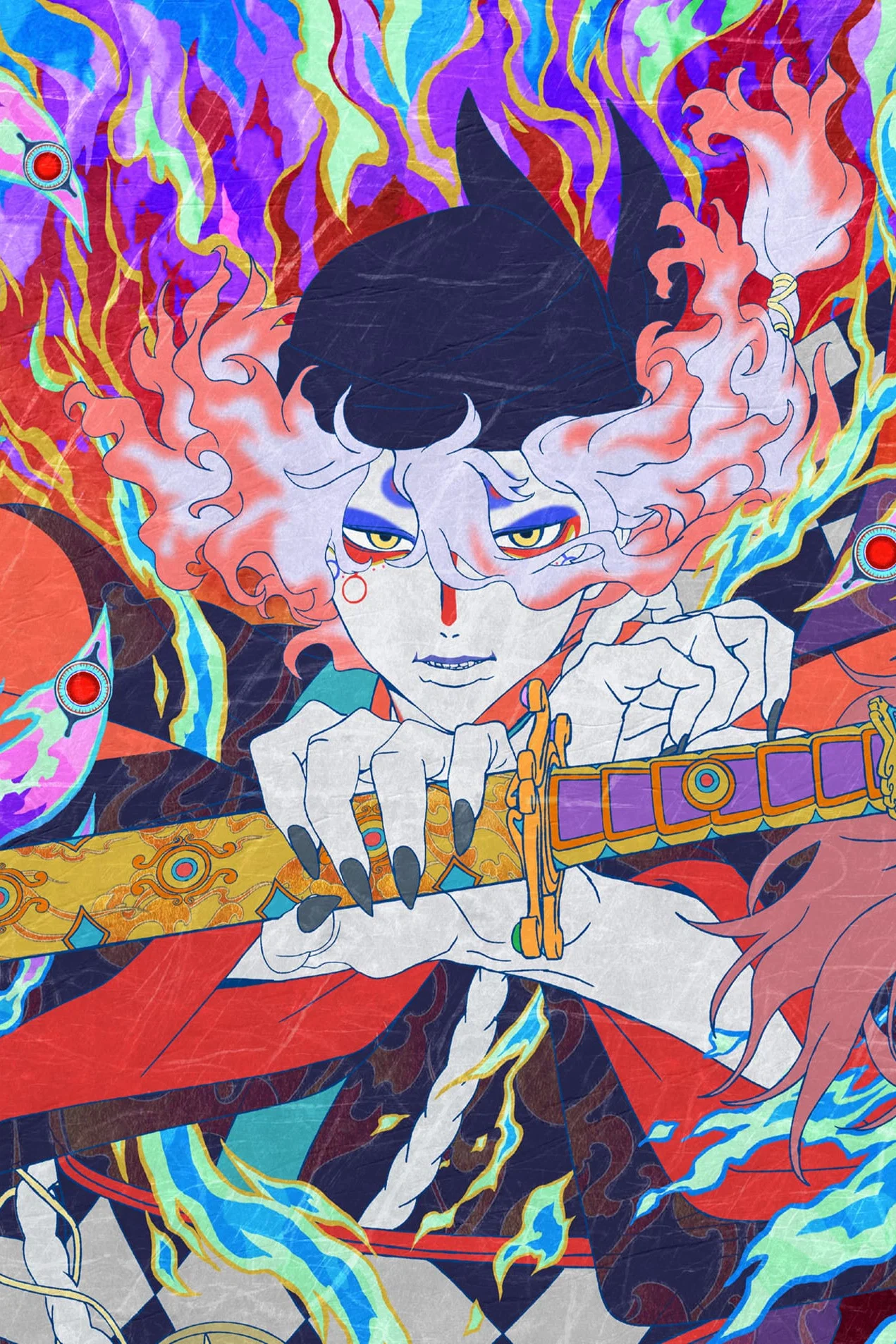 مونونوکه شعله های خشم (Mononoke the Movie Chapter II The Ashes of Rage)