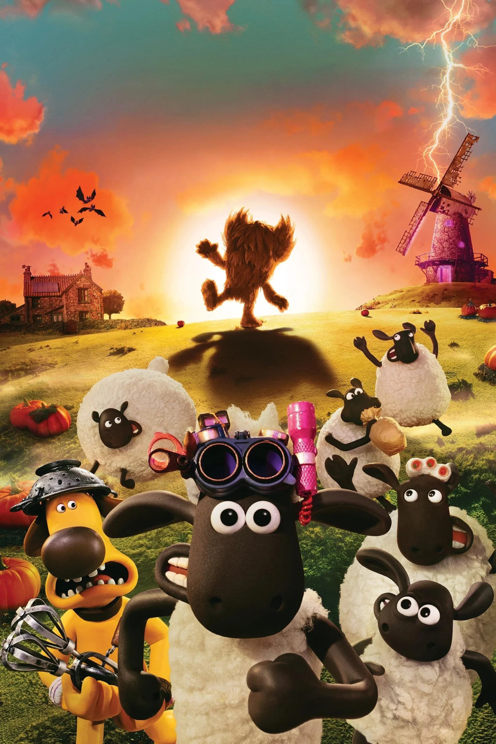 بره ناقلا: هیولای مزرعه (Shaun the Sheep: The Beast of Mossy Bottom)